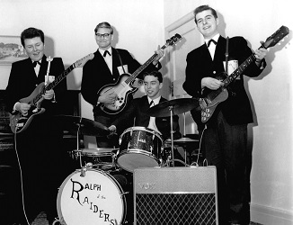 The Raiders - a new boy band - in 1964