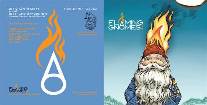 Flaming Gnomes Vinyl Sleeve